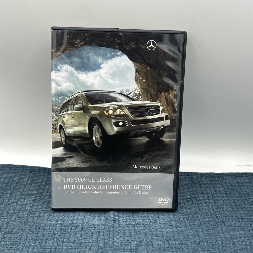 2009 MERCEDES BENZ GL-Class GL Class Quick Reference Guide DVD CD NEW OEM 09